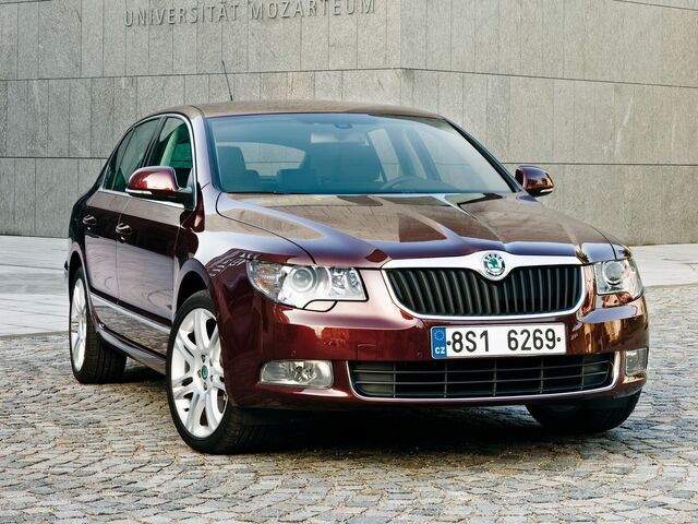 Шкода Суперб, Седан 2008 - н.в. II 2,0 TDI (170)