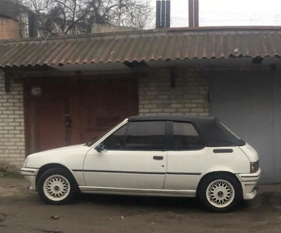 Пежо 205, Кабриолет 1986 - 1994 I Cabrio (741B,20D) 1.4 CJ KAT