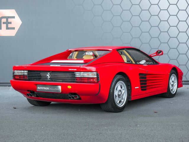 Червоний Феррарі Testarossa, об'ємом двигуна 4.94 л та пробігом 66 тис. км за 217628 $, фото 12 на Automoto.ua