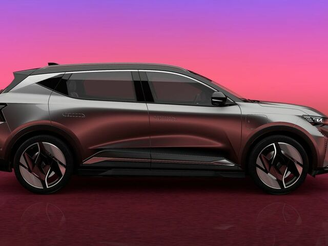 Рено Scenic E-TECH 2024 в Европе на Automoto.ua Серый Рено Scenic E-TECH, объемом двигателя 0 л и пробегом 10 тыс. км за 53685 $, фото 3 на Automoto.ua