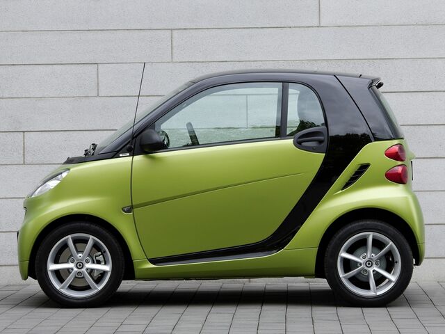 Смарт Fortwo, Купе 2007 - н.в. II coupe 1.0i T AT (84 Hp)