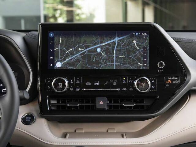 Салон Toyota Highlander 2025 Как выглядит салон Toyota Highlander 2025