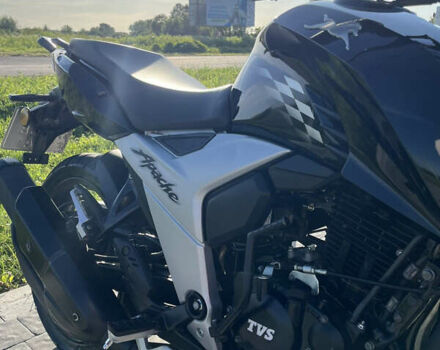 Черный TVS Apache RTR 160, объемом двигателя 0.15 л и пробегом 6 тыс. км за 1600 $, фото 1 на Automoto.ua