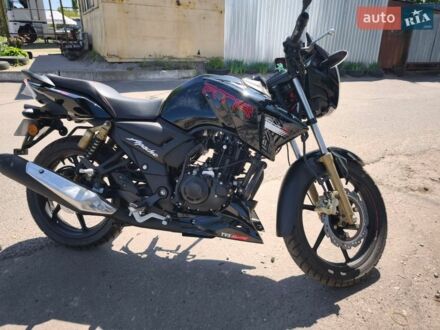 Черный TVS Apache RTR 180, объемом двигателя 0.18 л и пробегом 1 тыс. км за 1700 $, фото 1 на Automoto.ua