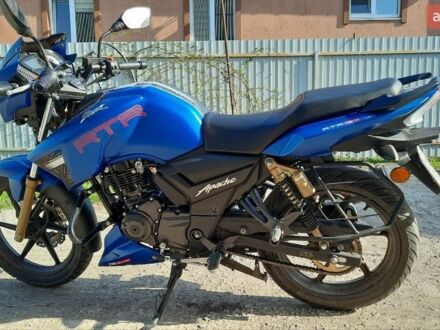 Синій TVS Apache RTR 180, об'ємом двигуна 0.18 л та пробігом 12 тис. км за 1397 $, фото 1 на Automoto.ua