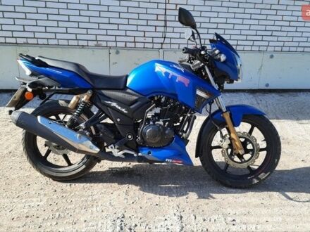 Синий TVS Star Apache RTR 180, объемом двигателя 0.18 л и пробегом 12 тыс. км за 1500 $, фото 1 на Automoto.ua