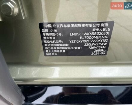 Фиолетовый Xiaomi SU7, объемом двигателя 0 л и пробегом 19 тыс. км за 44900 $, фото 11 на Automoto.ua