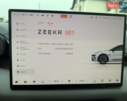 Черный Zeekr 001, объемом двигателя 0 л и пробегом 22 тыс. км за 37000 $, фото 23 на Automoto.ua