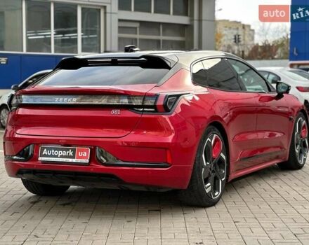 Червоний Zeekr 001, об'ємом двигуна 0 л та пробігом 61 тис. км за 38980 $, фото 6 на Automoto.ua