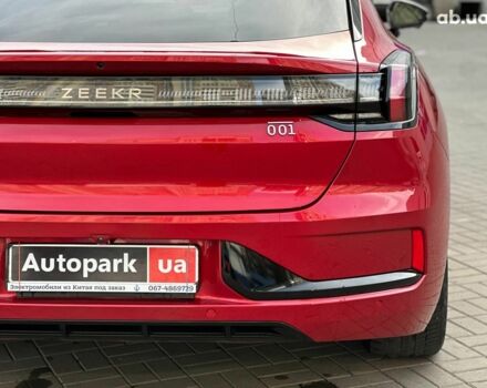 Красный Zeekr 001, объемом двигателя 0 л и пробегом 61 тыс. км за 38980 $, фото 7 на Automoto.ua
