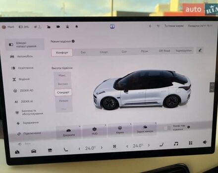 Синій Zeekr 001, об'ємом двигуна 0 л та пробігом 26 тис. км за 48000 $, фото 21 на Automoto.ua