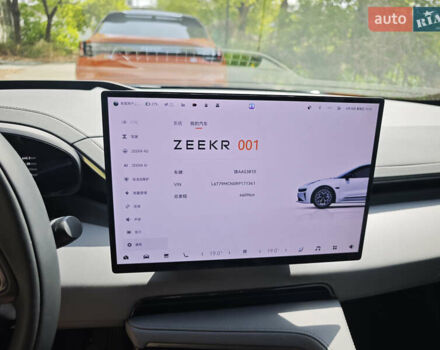 Помаранчевий Zeekr 001, об'ємом двигуна 0 л та пробігом 4 тис. км за 35999 $, фото 8 на Automoto.ua